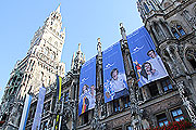 Am 6.7.2011 kann man die Bewerbung auf dem Marienplatz und in der Fußgängerzone begleiten (©Foto: MartiN Schmitz)